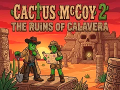 Lojë Cactus McCoy 2: Calavera Ruins në internet
