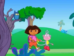 Lojë Dora the Explorer: Spooky Forest në internet