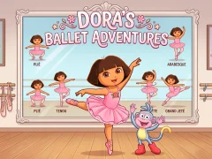 Lojë Dora's Ballet Adventures në internet