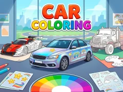 Lojë Car Coloring në internet