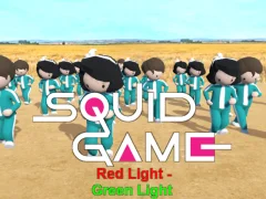 Lojë Squid game: Green Light, Red Light në internet