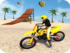Lojë Racing Moto: Beach Jumping Simulator në internet