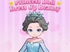 Lojë Princess Doll Dress Up Beauty në internet