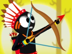 Lojë Stickman Hunter në internet