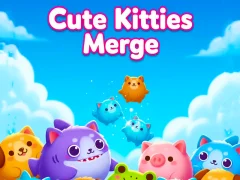 Lojë Cute Kitties Merge në internet