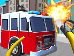 Lojë Fire Truck Driving Simulator në internet