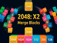 Lojë 2048 X2 Merge Blocks në internet