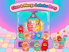 Lojë Claw & Merge Labubu Drop në internet