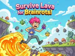 Lojë Survive Lava for Brainrots! në internet