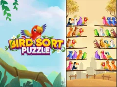 Lojë Bird Sort Puzzle në internet