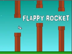 Lojë Flappy Rocket në internet