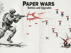 Lojë Paper Wars: Battles and Upgrades në internet