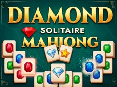Lojë Diamond Solitaire Mahjong në internet