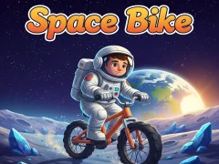 Lojë Space Bike në internet