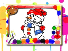 Lojë Winter Coloring Book në internet