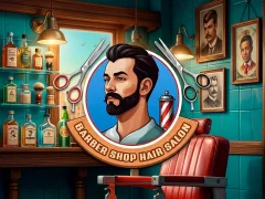 Lojë Barber Shop Hair Salon Sim në internet