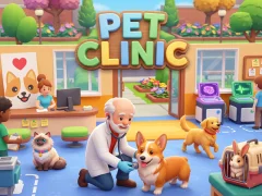Lojë Pet Clinic në internet