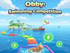 Lojë Obby: Swimming competition në internet