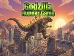 Lojë Godzilla Runner Game në internet
