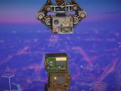 Lojë Steampunk Tower Builder në internet