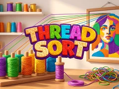 Lojë Thread Sort në internet