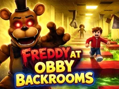 Lojë Freddy at Obby Backrooms në internet