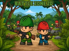 Lojë Battle Zone 2D në internet