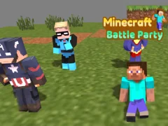 Lojë Minecraft Battle Party në internet