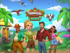 Lojë Tropical Merge në internet