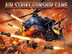 Lojë Air Strike Gunship Game në internet