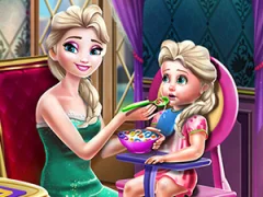 Lojë Ice Queen Toddler Feed në internet