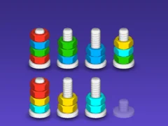 Lojë Sort Puzzle - Nuts and Bolts në internet