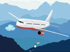 Lojë Stickman Escape - Plane and Ship në internet