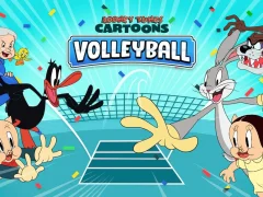 Lojë Looney Tunes Cartoons Volleyball në internet