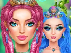 Lojë Mermaidcore Makeup në internet