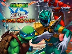 Lojë Teenage Mutant Ninja Turtles VS Power Rangers: Ultimate Hero Clash në internet