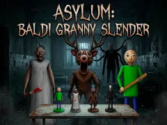 Lojë Asylum: Baldi Granny Slender në internet