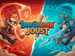 Lojë Dragon Draw Joust në internet