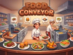Lojë Food Conveyor në internet