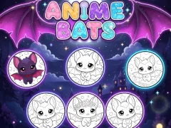 Lojë Anime Bats në internet