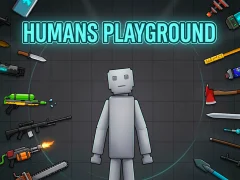 Lojë Humans Playground në internet