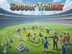 Lojë Soccer Trainer në internet