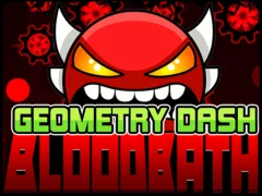 Lojë Geometry Dash Bloodbath në internet