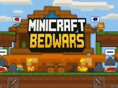 Lojë Minicraft Bedwars në internet