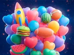 Lojë Merge 3D - Match 3 Balloons në internet