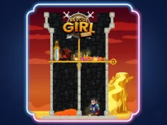 Lojë Rescue Girl Solve The Puzzle në internet