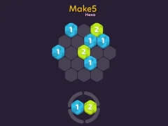 Lojë Make 5 Hexa në internet