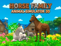 Lojë Horse Family Animal Simulator 3D në internet