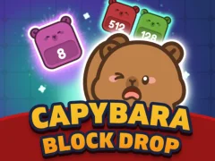Lojë Capybara Block Drop në internet
