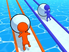 Lojë Snowball Racing në internet